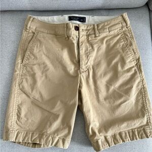Abercrombie & Fitch Men’s Khaki Shorts